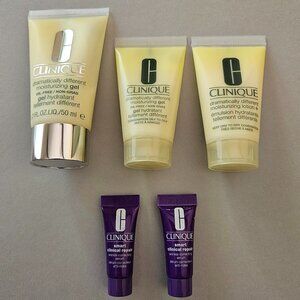 Clinique Moisturizer Lot: Gel, Lotion & Wrinkle Serum